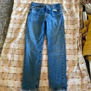 Levi Wedgie style jeans. Very nice quality, worn only a few times. Size 26
